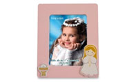 Porta-fotos comunho menina