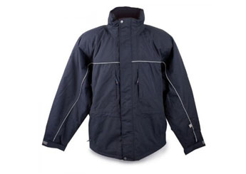 Parka Acolchoada com Fita Reflectora