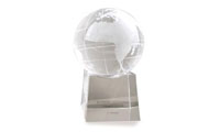Cristal Bola Mundo Grande
