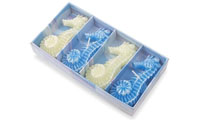 Set de velas cavalo marinho