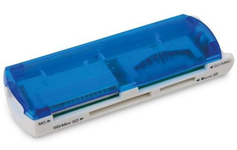 Leitor de cartes USB 2.0 5 em 1