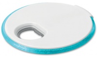 Base para copos com iluminao LED com abridor.