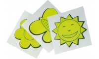 Adesivos autocolantes reflectores