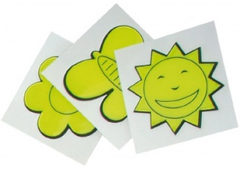 Adesivos autocolantes reflectores
