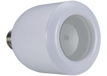 Coluna lmpada LED Bluetooth Zeus