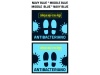 Tapete em PVC Antibacteriano 60x50cm