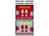 Tapete em PVC Antibacteriano 60x50cm