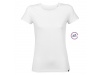 T-SHIRT PARA SENHORA GOLA REDONDA LOLA Branco