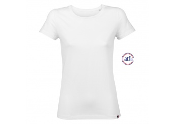 T-SHIRT PARA SENHORA GOLA REDONDA LOLA Branco
