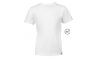 T-SHIRT PARA CRIANA GOLA REDONDA LOU Branco