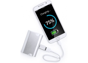 Auscultadores Bateria Auxiliar POWERBANK 1500mAh Quellox