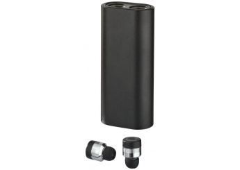 Auriculares sem fios com bateria externa Metal