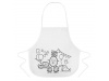 AVENTAL CHISPI INFANTIL 5 UND