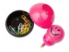 Marcador fluorescente porta-clipes