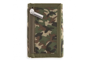 Carteira camuflada militar