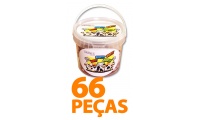 Puzzle Oval 66 Peas 21x28cm