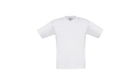 T-shirt B&C Exact 150 Kids - Branca