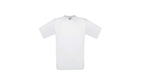T-shirt B&C Exact 190 Branca