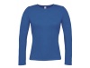 T-shirt B&C Women-Only manga comprida 145gr/m2 Cores 