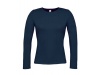 T-shirt B&C Women-Only manga comprida 145gr/m2 Cores 