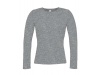 T-shirt B&C Women-Only manga comprida 145gr/m2 Cores 