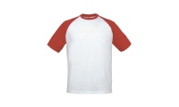 T-shirt B&C Base-Ball 180gr/m2