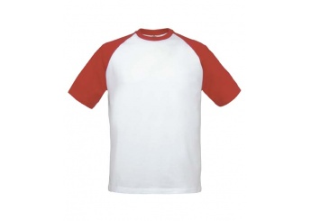 T-shirt B&C Base-Ball 180gr/m2