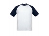 T-shirt B&C Base-Ball 180gr/m2