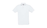 POLO B&C SAFRAN BRANCA 180gr/m2