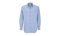 Camisa B&C Oxford de manga comprida 