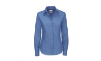 CAMISA B&C OXFORD SENHORA MANGA COMPRIDA