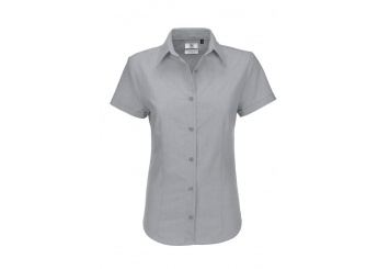 CAMISA B&C OXFORD SENHORA MANGA CURTA