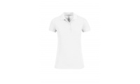 Polo B&C Safran Timeless Women 180g Branca
