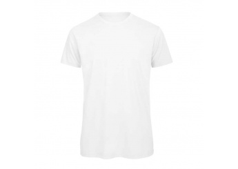 T-shirt B&C Organic Men Branca