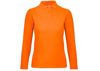 Polo Manga Comprida B&C ID.001 Women 180g 3XL