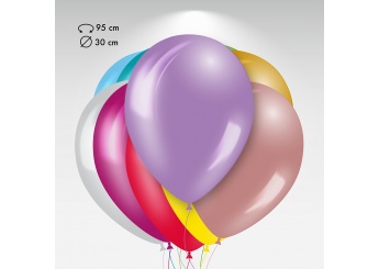 Bales lisos cores metlicas (Pack 100 und)