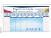 Calendrio Bloco Semanal 2021 49x34cm