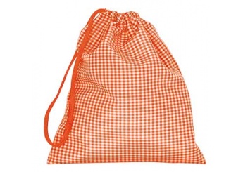 Bolsa de pano retangular