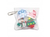 CONJUNTO DE 4 BORRACHAS DE NATAL HAL