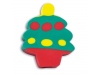 CONJUNTO DE 4 BORRACHAS DE NATAL HAL