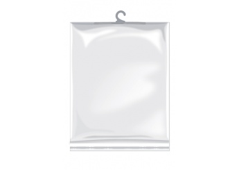 Bolsa com adesivo e cabide 33x38+5cm CARACAS