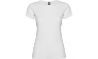  T-shirt branca cintada de criana