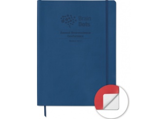 Caderno de couro PU (capa mole)