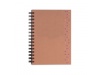 Caderno da faculdade A5 reciclado (capa dura)