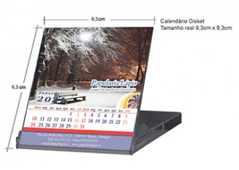 Calendrio Disket 2021 9.3x9.3cm
