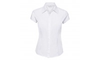 Camisa manga curta CAP SLEEVE EASY CARE FITTED POPLIN