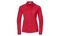 Camsia manga comprida PURE COTTON EASY CARE POPLIN Senhora
