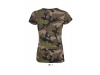 T-SHIRT DE GOLA REDONDA PARA SENHORA CAMO WOMEN