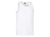 T-shirt Manga Cava 160gr/m2 Top Athetic Adulto Branca