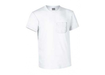 T-shirt 160gr/m2 BRET 3XL 4XL Branca